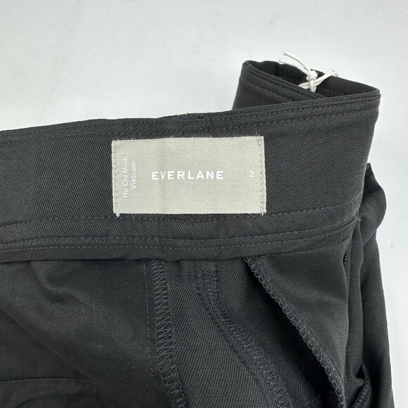 Everlane Women’s NWT Black The‎ Tencel Way-High Taper Minimalist Pant 2/W28/L27 - Picture 5 of 13